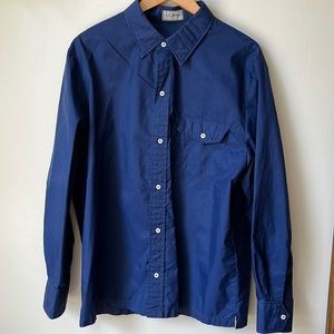 Vintage LL Bean windbreaker button down shirt